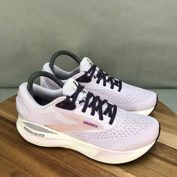 Brooks Shoes - Brooks Adrenaline GTS 24 Womens Running Shoes Lavender Purple Size 8 Medium B